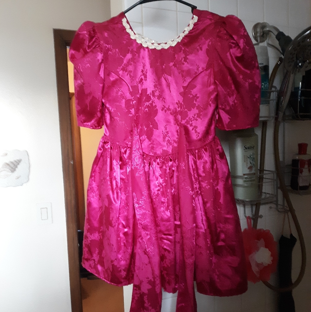 Fuchsia SIZE 9 Girl Dress - Picture 1 of 7